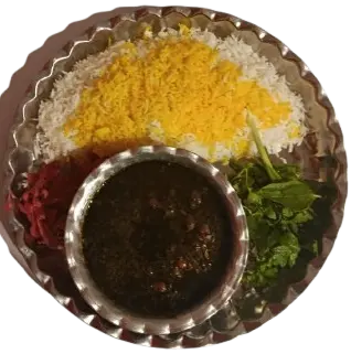 چلو خورشت قورمه