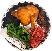 خوراک اکبر جوجه ران